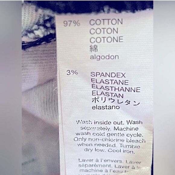 Gap Slim City navy & white detailed pants! - Picture 13 of 14